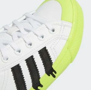 Rare Adidas custom nizza J Drip sneakers womens size 8 shoes nib new in box neon